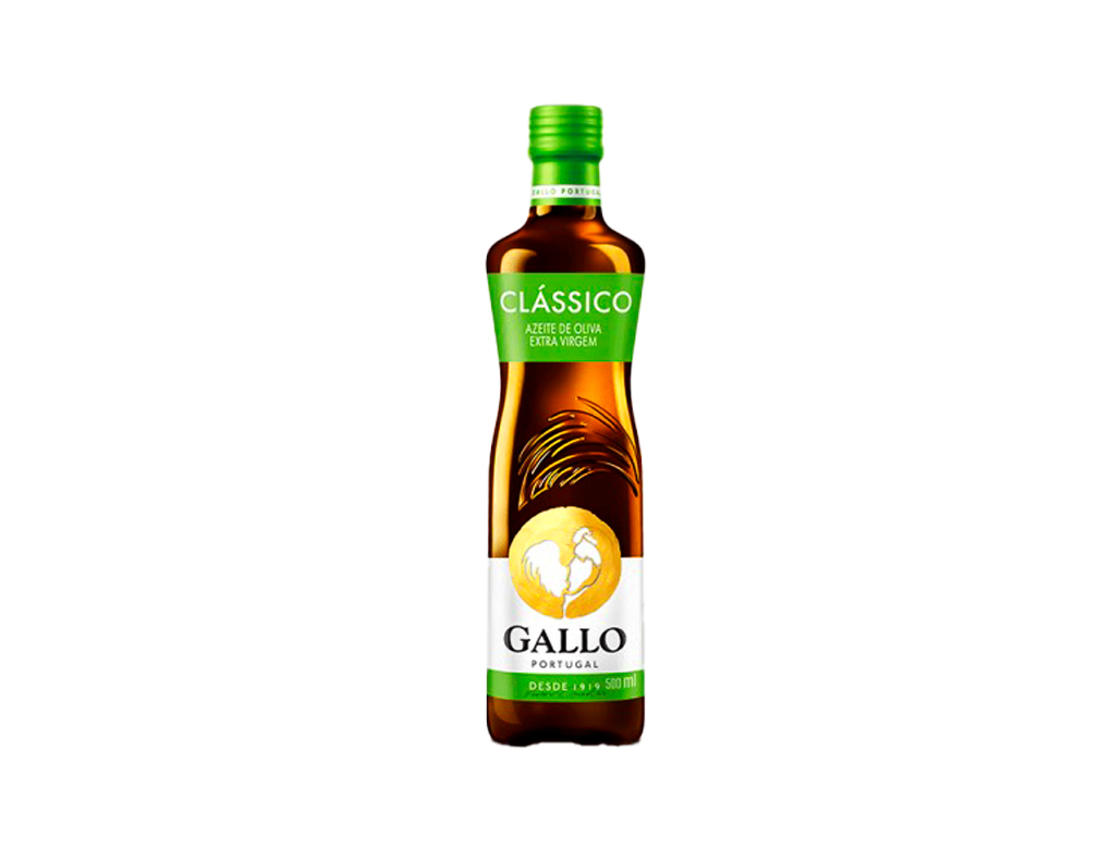 AZEITE EXTRA VIRGEM GALLO 500 ML (CX 20 VD)